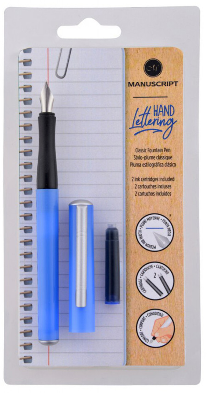 Manuscript Hand Lettering Classic Fountain Pen