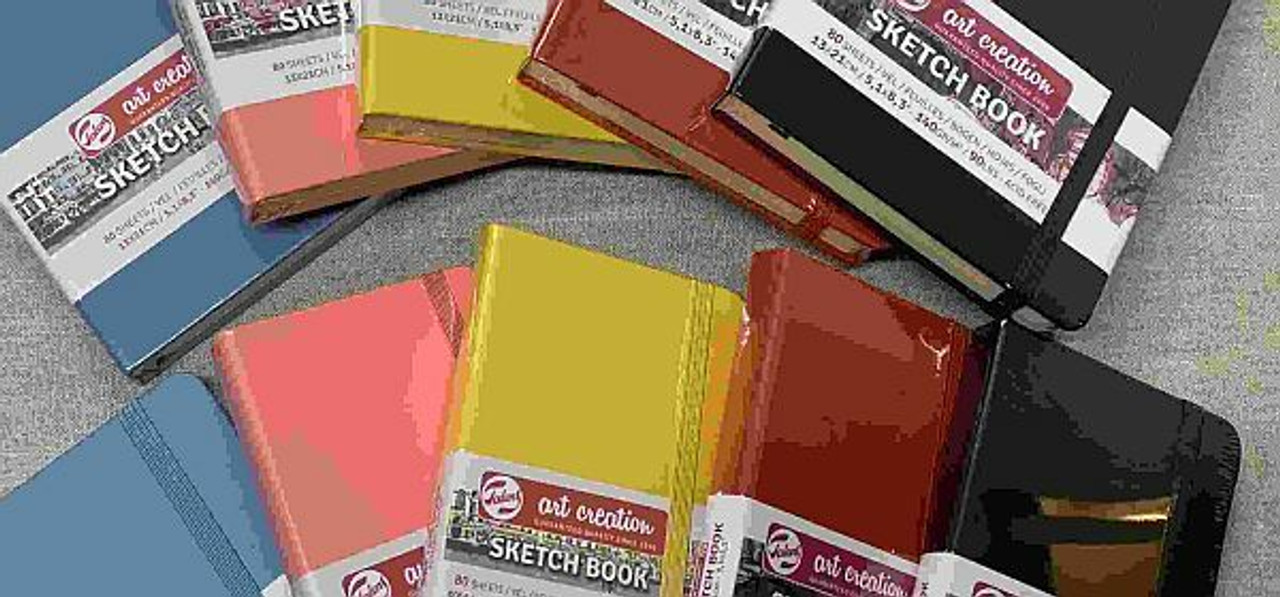 Talens Art Creation Sketchbook Red A5 - Wet Paint Artists' Materials and  Framing