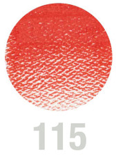 Polychromos Artists Colour Pencil 115 Dark Cadmium Orange