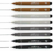 Unipin Fineliner Light Grey 01