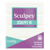 Sculpey III White 2oz (57g)