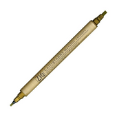 Zig Calligraphy Pen Double Ended Gold