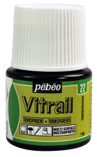 Pebeo Vitrail Glass Paint 45ml - Green Gold