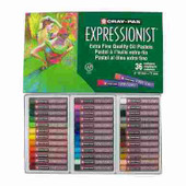 CRAY-PAS EXPRESSIONIST OIL PASTEL 36 ASSORTED