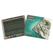 Derwent Artists Pencil - Tinned Set of 24