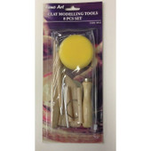 Clay Tool Set 8 piece