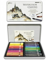 Mungyo Watercolour Crayons Set 24