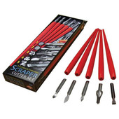 Essdee Scraperboard 5 cutter 5 nib set