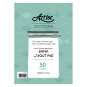 Arttec Bank Layout Pad A4