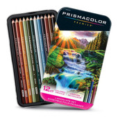 Prismacolor Premier Colour Pencil Set 12 Landscape