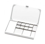 Art Toolkit Pocket Palette Silver - Assorted Pans