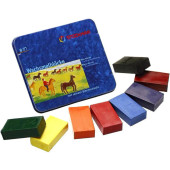 Stockmar Beeswax Block Crayons Tin of 8 Assorted