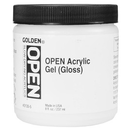 Golden Open Acrylic Gel Gloss 237ml Golden Open Acrylic Gel Gloss 237ml