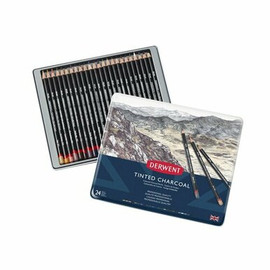 Derwent Tinted Charcoal Set of 24 Derwent Tinted Charcoal Set of 24