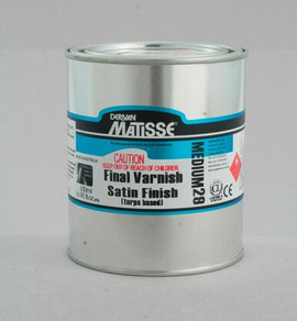 Final Varnish Satin Turps Based 500ml Final Varnish Satin Turps Based 500ml