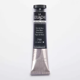 SENNELIER-GOUACHE-Mars-Black