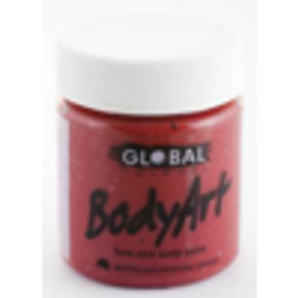 GLOBAL BODY ART 45ml DEEP RED