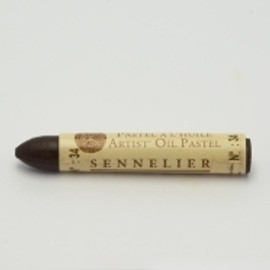 SENNELIER OIL PASTEL BURNT UMBER 034 SENNELIER OIL PASTEL BURNT UMBER 034