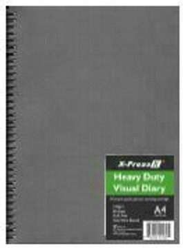 Visual Diary 200gsm, 40sht, spiral bound A4 Visual Diary 200gsm, 40sht, spiral bound A4