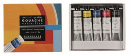 Sennelier Gouache Set of 5 Sennelier Gouache Set of 5