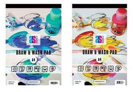 Art Spectrum-Draw and Wash Pad, A4, Smooth Art Spectrum-Draw and Wash Pad, A4, Smooth