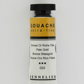 SENNELIER-GOUACHE-Bronze-Gold-Rich-Pale SENNELIER-GOUACHE-Bronze-Gold-Rich-Pale