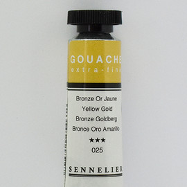 SENNELIER-GOUACHE-Bronze-Gold-Yellow SENNELIER-GOUACHE-Bronze-Gold-Yellow