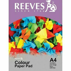 Reeves Colour Paper Pad A4 Reeves Colour Paper Pad A4