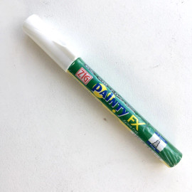 Zig Painty FX Paint Pen 2mm bullet White Zig Painty FX Paint Pen 2mm bullet White