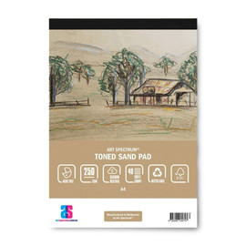 Art Spectrum Toned Pad 250gsm A4 Sand Art Spectrum Toned Pad 250gsm A4 Sand