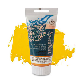 Speedball Block Ink Water Soluble Dark Yellow Speedball Block Ink Water Soluble Dark Yellow