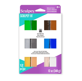 Sculpey III Natural Colours set 10 2oz blocks Sculpey III Natural Colours set 10 2oz blocks