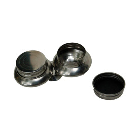 Double paint dipper palette cup metal lid Double paint dipper palette cup metal lid