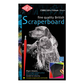 Essdee Scraperboard 101x152mm pack 10 Essdee Scraperboard 101x152mm pack 10