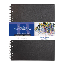 Stillman Beta Hardcover Wirebound Journal 9x12 Portrait Stillman Beta Hardcover Wirebound Journal 9x12 Portrait