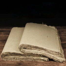 Calligraphy Hemp Paper Handmade Chinese Half-Ripe 50x100cm pack 10 Calligraphy Hemp Paper Handmade Chinese Half-Ripe 50x100cm pack 10
