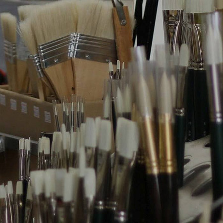 Understanding Brush Shapes for Blended Acrylic Effects