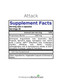 Attack product supplement facts label