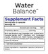 Water Balance supplement facts