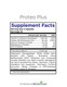 Proteo Plus bottle Supplement Facts