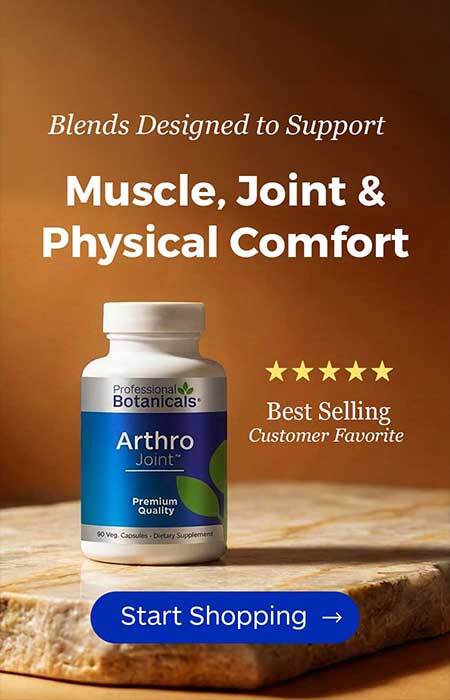 Muscle, Joint and physical discomfort natural supplements formulated by doctors