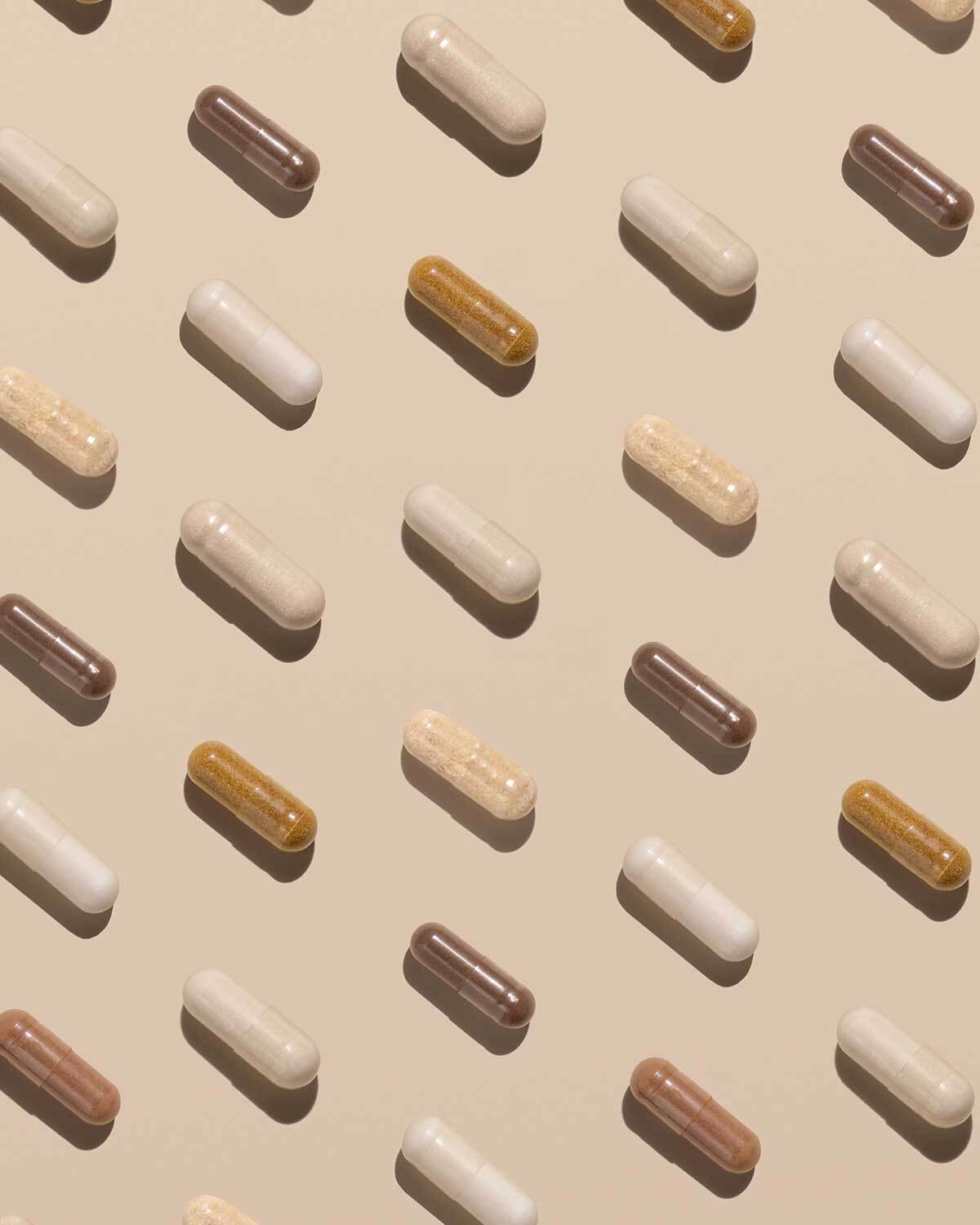Herbal supplement capsules