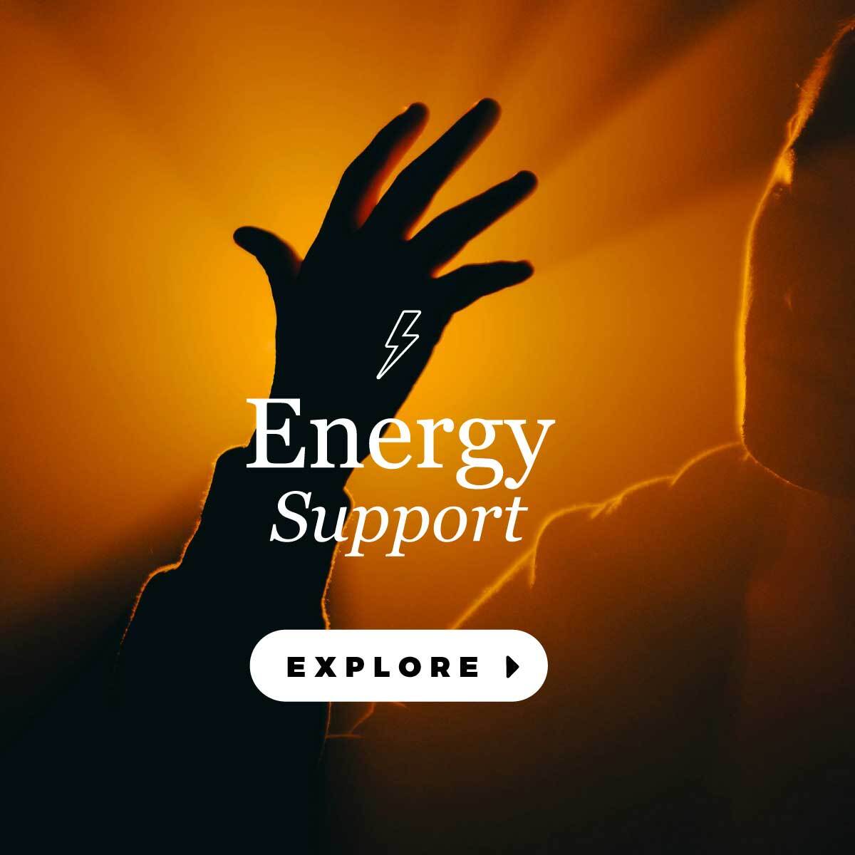 Man running outside with more energy