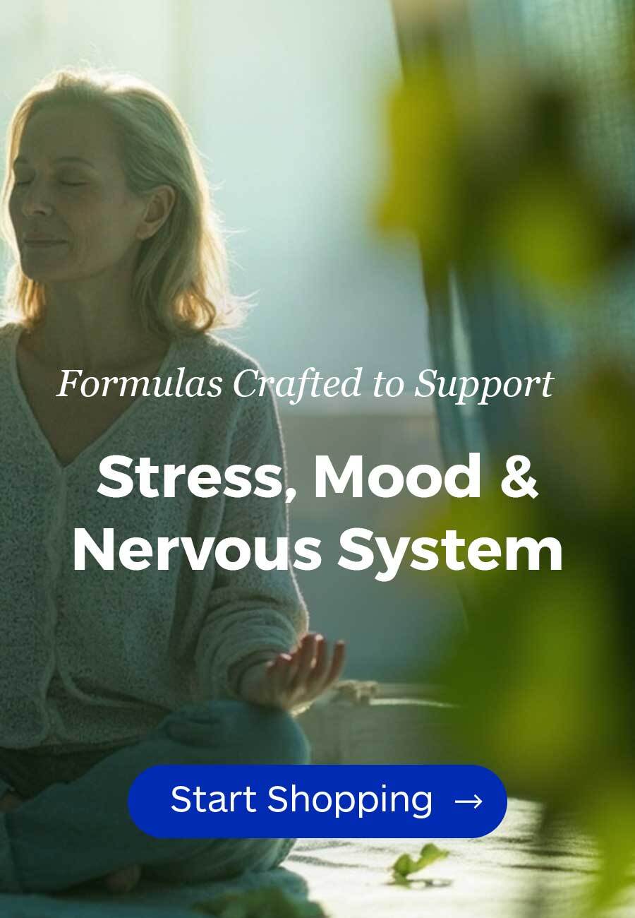 Formulas for Stress, Mood and Nervous System doctor formulated supplements