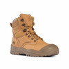 Angel View Mongrel Boots 550050 Steel Cap Lace Up Boot in Full Grain Wheat Leather With Scuff Cap (Mongrel 550050)