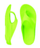 Pair Telic Thongs Light Weight Shock Absorbing with Natural Arch Support in Key Lime (Telic Key Lime)