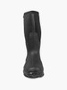 Front View BOGS Classic High Mens Insulated Waterproof Gumboots in Black (60142-B44)