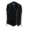 Johnny Reb Lightning Ridge Suede Leather Vest Side View