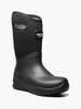 Angle View BOGS Bozeman Tall Insulated Gumboots in Black (978533-001)