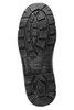 Sole View Hard Yakka Gravel, Black Leather, Wide Steel Toe Work Boots (Y60086)